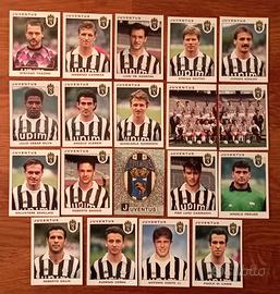 lotto completo figurine Panini Juventus 1991/92