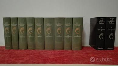 Storia Della Letteratura Italiana Garzanti, 9 Vol
