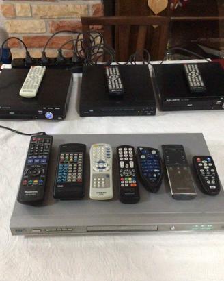 Lettore Dvd è 7 telecomandi