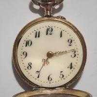 Orologio da tasca / ciondolo vintage in oro 14Kt
