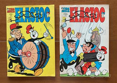 ELASTOC-Tiramolla, 2 Albi Fumetti Lingua Francese