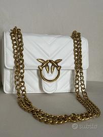 Borsa pinko bianca nuova