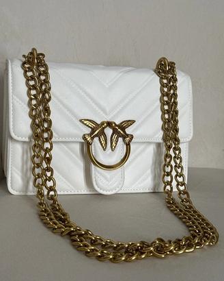 Borsa pinko bianca nuova