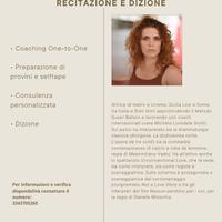 Lezioni private di recitazione e dizione