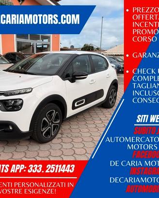 Citroen C3 1.5 BlueHDi 102CV Shine - 2021