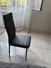 Set 4 Sedie Moderne Grigie (Mondo Convenienza)