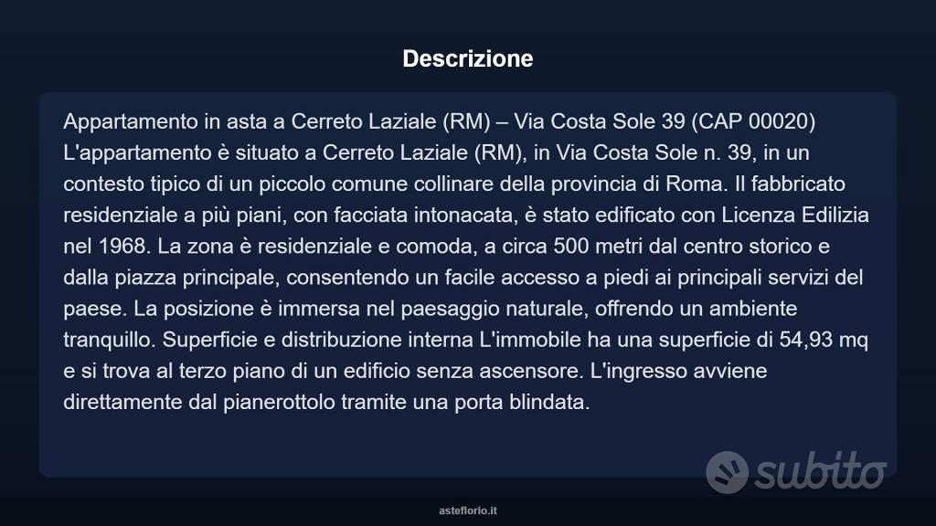 Appartamento – Cerreto Laziale, Roma Capitale - Vista 3