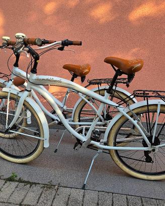 Coppia Biciclette Cruiser  Via Veneto Velomarche
