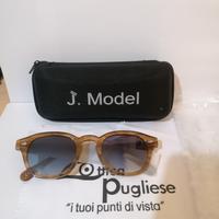occhiali da sole Joseph Model stile moscot 