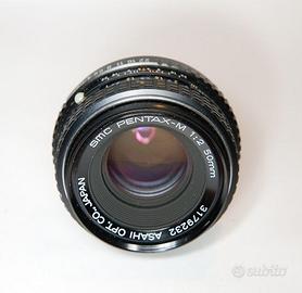 obiettivo Pentax smc M 50mm f2