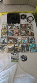 PlayStation 3 con 2 joystick +  22 giochi