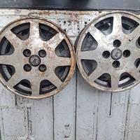 COPPIA CERCHI IN LEGA LANCIA 6X14