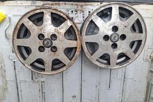 COPPIA CERCHI IN LEGA LANCIA 6X14