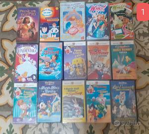 cassette cartoni animati vhs