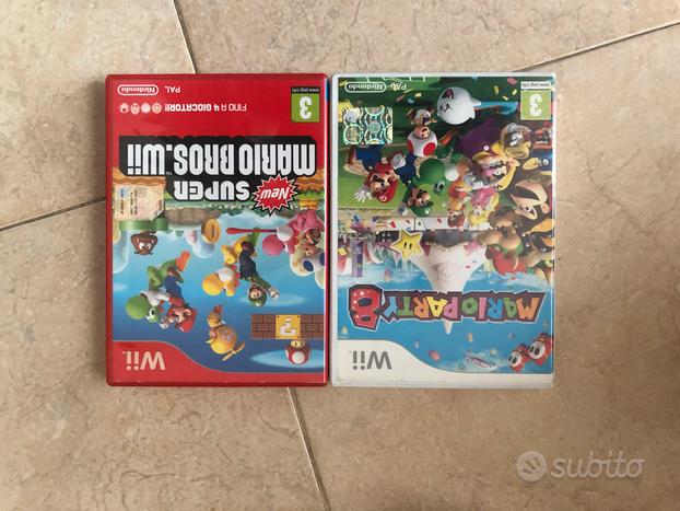 Super Mario Bros Wii e Mario party 8 usato  Cosenza