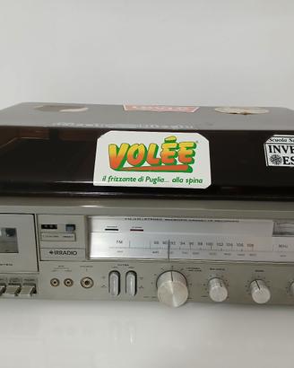 Giradischi Cassette Deck Radio Am/Fm Irradio GSC-5
