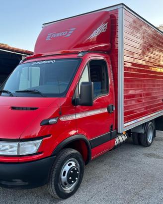 Iveco 35c13 -2.8 -box alluminio-km 63000-2002