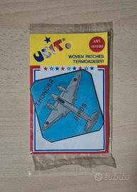 Patch toppa ricamata termoadesiva thunder birds