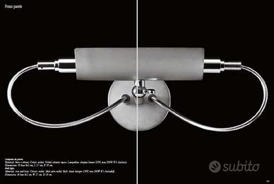 LAMPADA FRENO DA PARETE, CATELLANI & SMITH