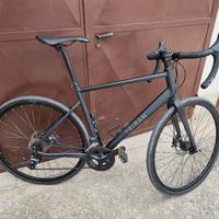 Bici corsa Gravel Triban RC500 taglia L decathlon 