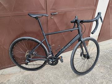 Bici corsa Gravel Triban RC500 taglia L decathlon 