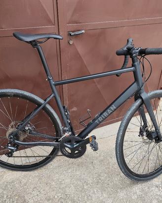 Bici corsa Gravel Triban RC500 taglia L decathlon 