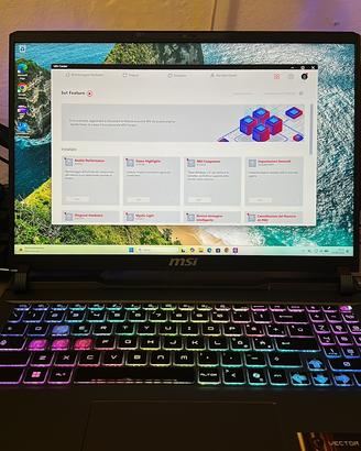 MSI Vector 16 HX AI  NVIDIA GeForce RTX 5070 ti 11