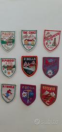 Stemmi ricamati Passi alpini