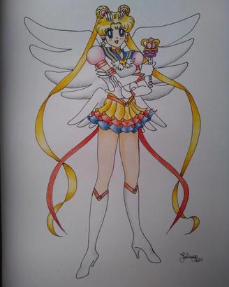 Sailor Moon - disegno fatto a mano