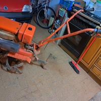 Motozappa MPM 7cv funzionante con zappe e vomero