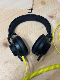 Aiaiai Tma-2 with yellow new coiled cable