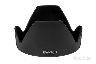 Paraluce petalo tipo ew-78d per canon ef-s 18-200