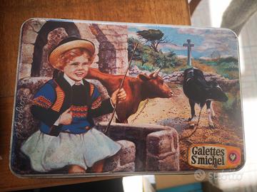 Scatola latta rettangolare Environs de Quimper