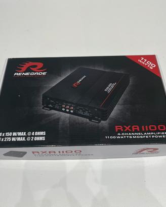 Renegade RXA 1100 Amplificatore 4 ch classe