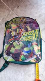  tartarughe ninja  zaino asilo 