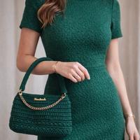 Borsa fatta a mano ad uncinetto