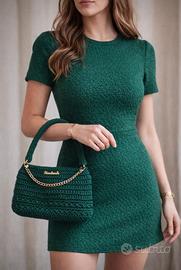 Borsa fatta a mano ad uncinetto