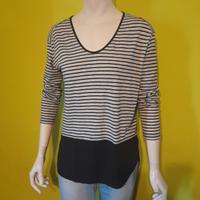 Maglia grigio/blu - Zara - tg.M (935e)