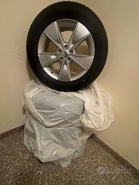 4 cerchi 18” Volvo + gomme Continental mai usati