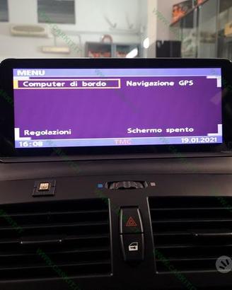 SCHERMO ANDROID BMW X3 E83 NAVIGAZIONE DI SERIE