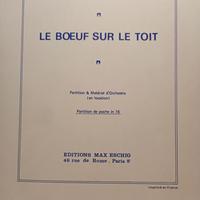 Darius Milhaud LE BOEUF SUR LE TOIT