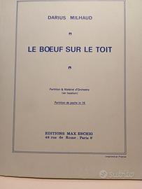 Darius Milhaud LE BOEUF SUR LE TOIT