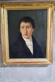 QUADRO MUSEALE "RITRATTO DI GIOVINETTO"   (1866 )