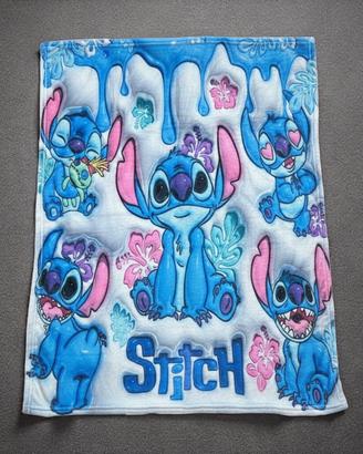 Coperta in pile Stitch - effetto 3D