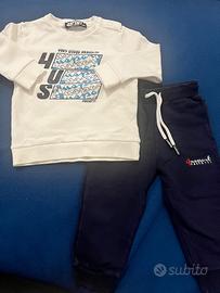 Tuta cotone bambino 4usCesare Paciotti