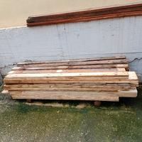 tavole usate pollaio staccionata tettoia