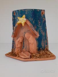 Presepe in terracotta