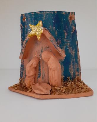 Presepe in terracotta