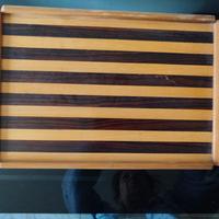 vassoio in legno 