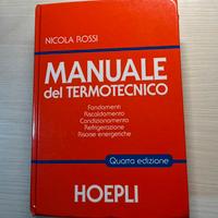 Manuale del termotecnico Hoepli – 4ª edizione
